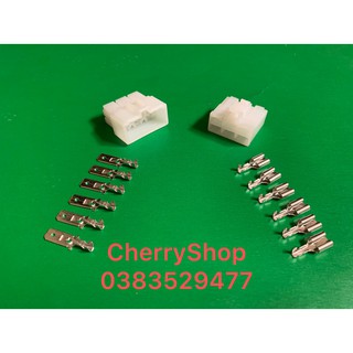 Bộ jack sạc 6 chân (6P 6.3) (1 bịch 5 bộ)