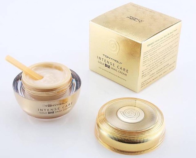 [Auth] Kem dưỡng ốc sên và vàng Tonymoly Intense Care Gold 24K Snail Cream