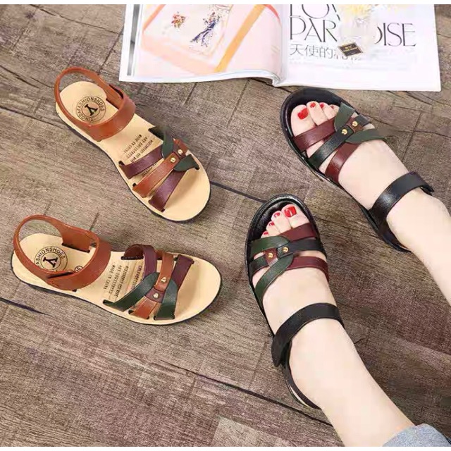 Dép sandal quai hậu cực xinh VA01