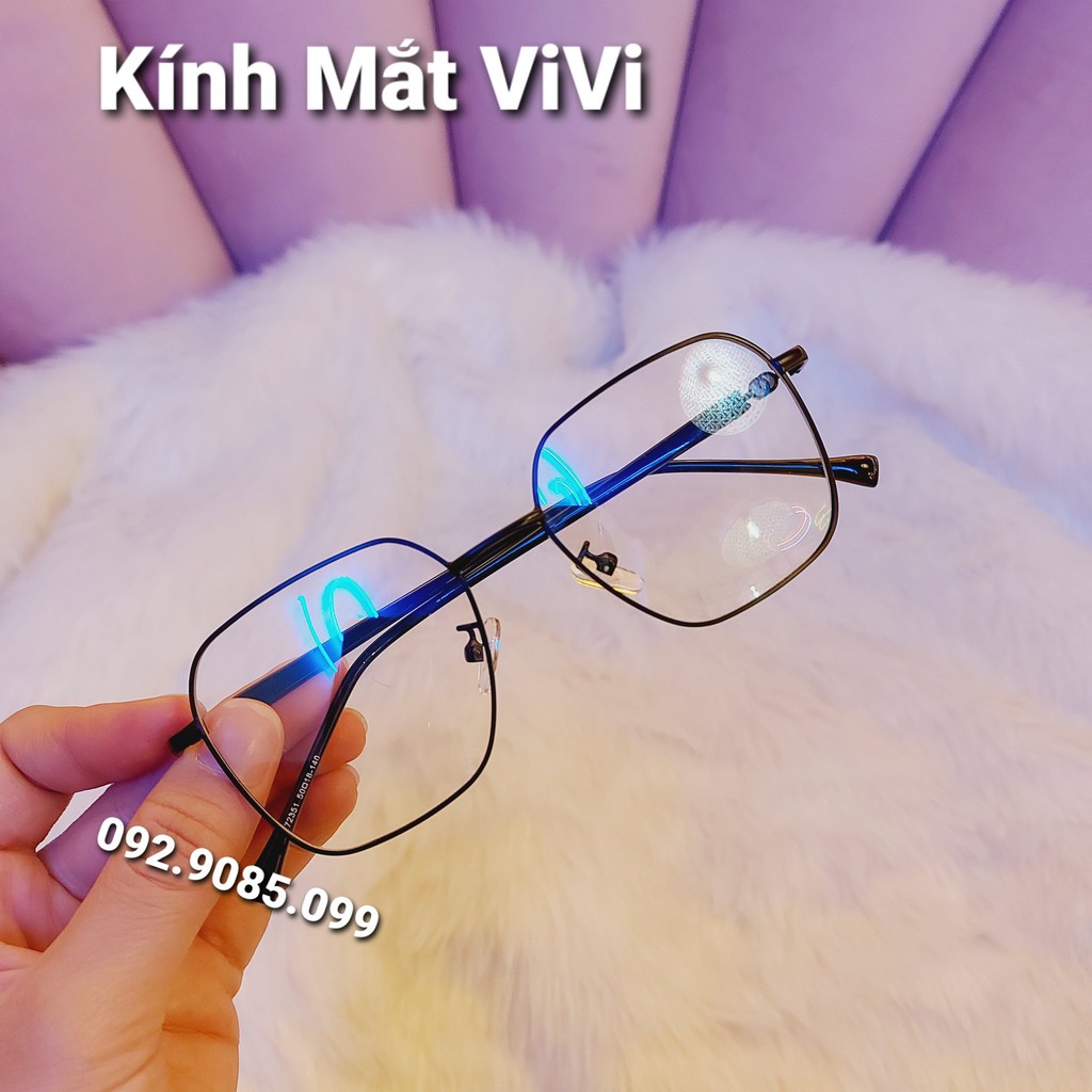 KÍNH THỜI TRANG - Dánng vuông kim loại  - Mẫu này ( Nam + Nữ )