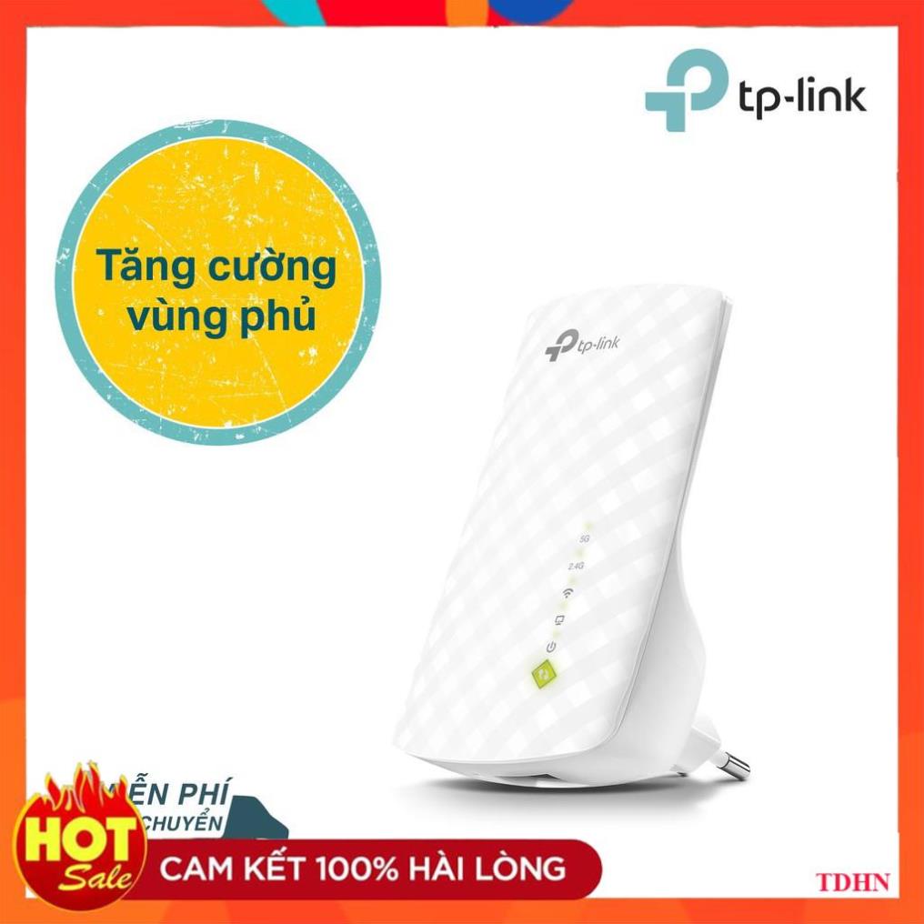 [Hãng] TP-Link Bộ mở rộng sóng Wifi chuẩn AC 750Mbps Tăng cường vùng phủ Wifi - RE200 -Hãng phân phối chính thức