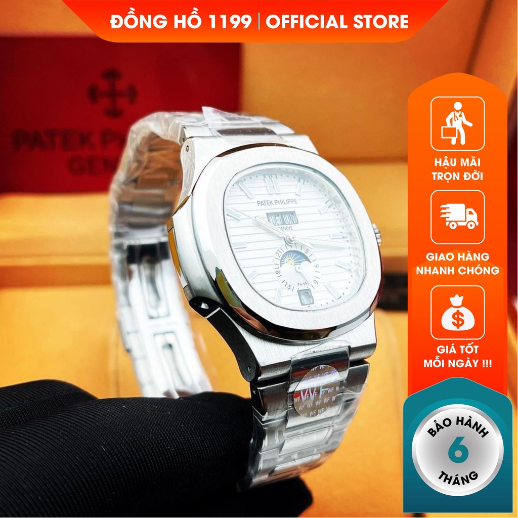 Đồng hồ cơ nam dây thép tự động chống nước chống xước tốt chất liệu cao cấp bảo hành 6 tháng 8266S - 1199 Watches | BigBuy360 - bigbuy360.vn