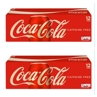 12 lon Cocacola classic ko caffeine