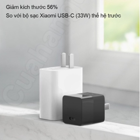 33W | Bộ sạc Công Nghệ GaN 33W ZMI Xiaomi HA715 Cốc sạc mini | Cóc  củ sạc ZMI  33W