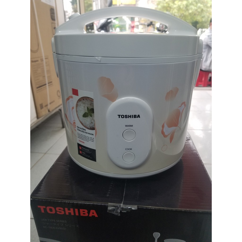 Nồi cơm điện Toshiba 1,8 lít RC-18JE2VN(O) - Hàng chính hãng 2021, bán chạy nhất thị trường