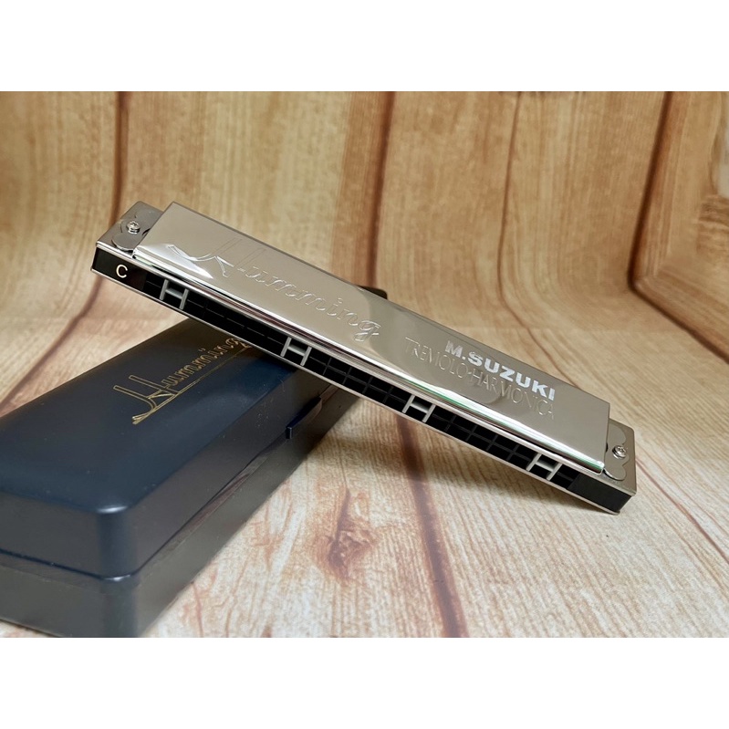 Kèn Harmonica cao cấp SUZUKI TREMOLO HUMMING 21 HOLES - TONE C