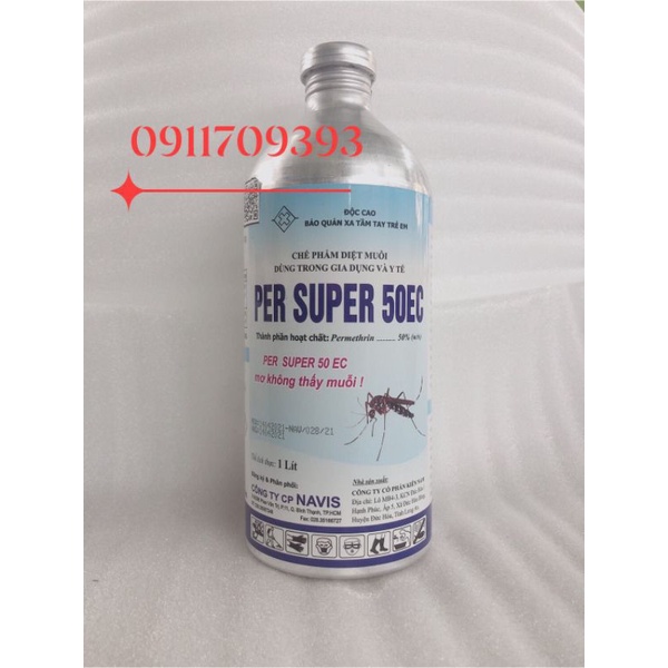 Chai nhôm PER SUPER  - Thuốc diệt côn trùng, các loại gây hại cho cây trồng, chuồng trại