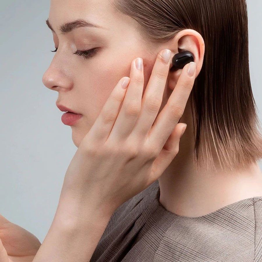 Tai nghe Bluetooth Mini Xiaomi Earphone nhỏ gọn cho điện thoại iPhone iPad Samsung OPPO 6 7 8 10 11 12 Plus x xs max xr