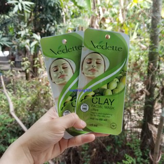 Mặt nạ đất sét Vedette Olive 15ml