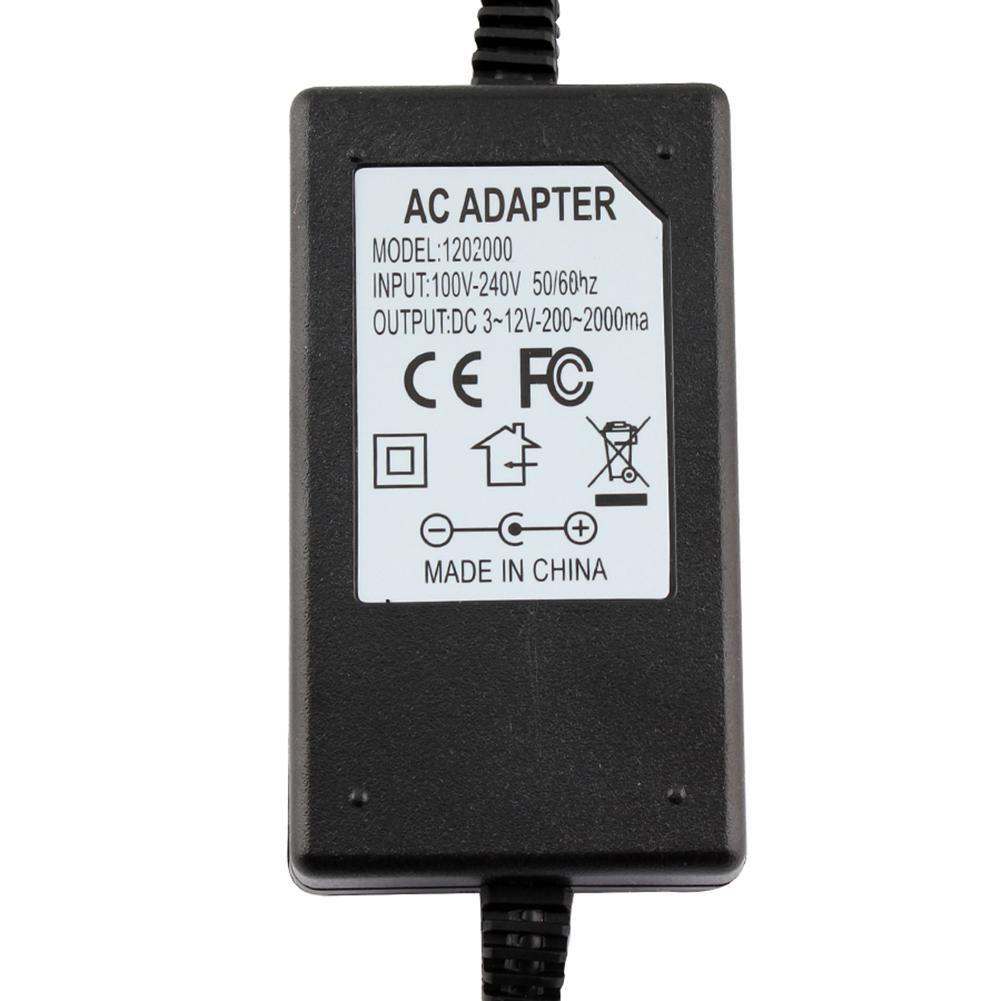 MYRONGVN Bộ Nguồn Điện US / EU 24W DC 3-12V 2A