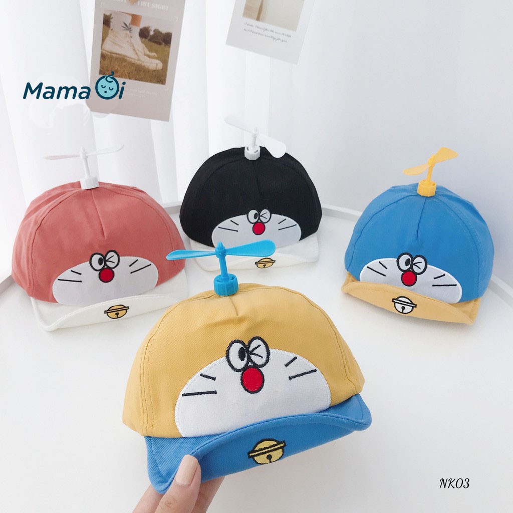 NK03 Nón kết Doremon cho bé từ 4 - 15 tháng của Mama Ơi-Thời trang cho bé