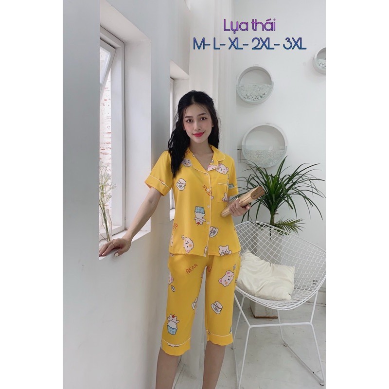 Bộ lụa Quần lửng đủ hình có size | WebRaoVat - webraovat.net.vn