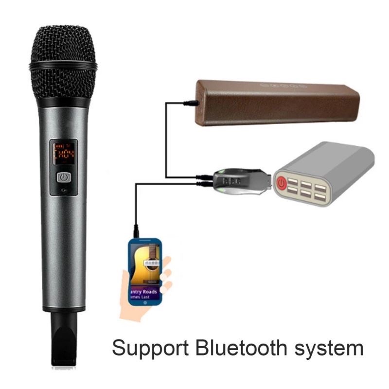 Mic Karaoke không dây Excelvan K18V