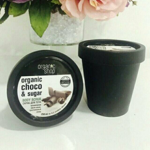 Tẩy Da Chết Organic Shop - Organic Coffee & Sugar Body Scrub