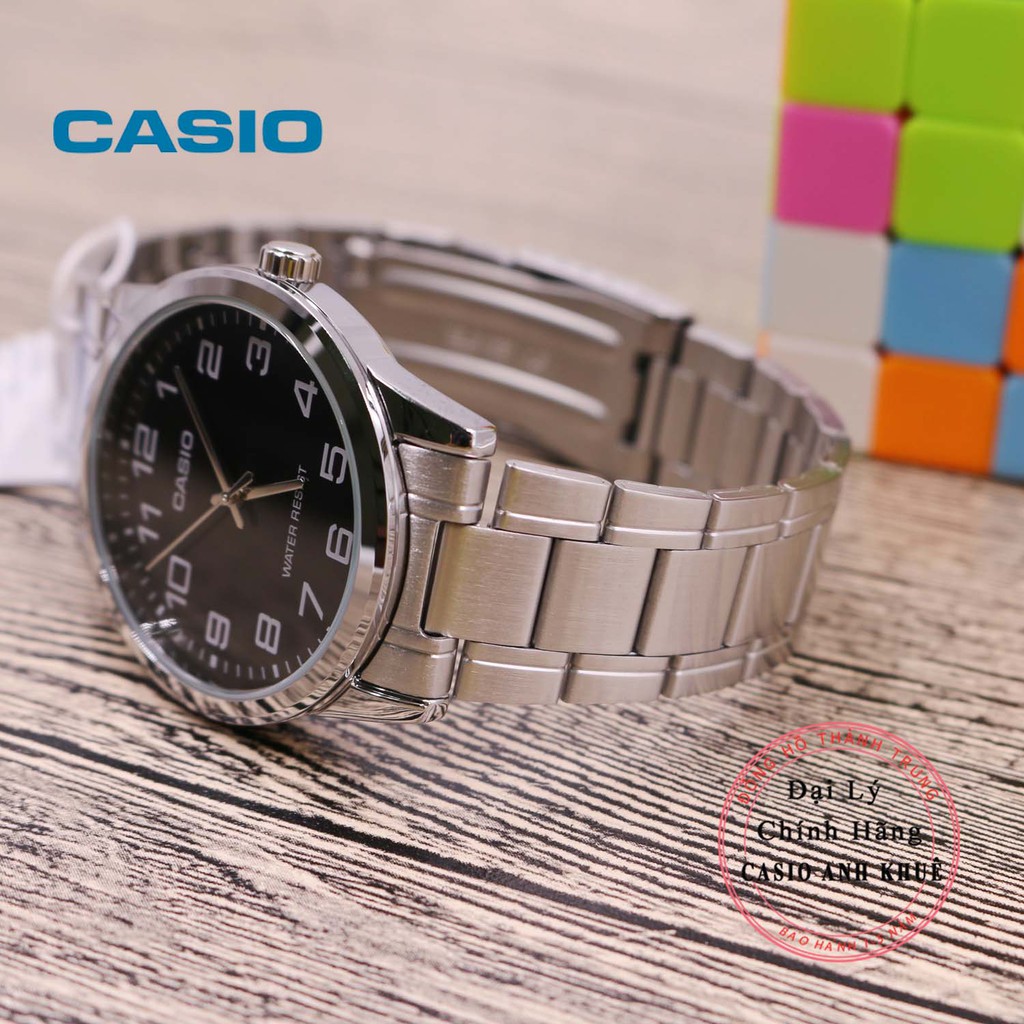 Đồng hồ nam Casio MTP-V001D-1BUDF dây kim loại