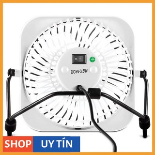 Quạt USB Mini Lock&Lock Màu Trắng OUF101W