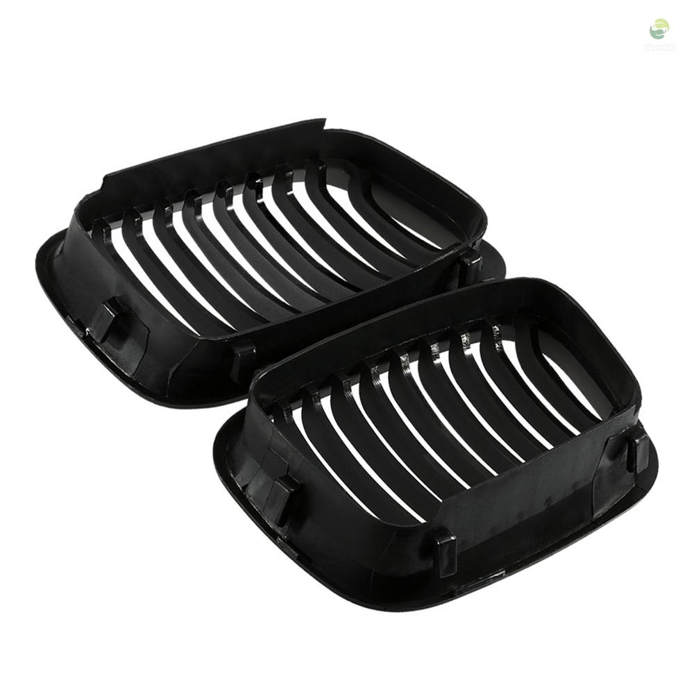 2 MiếNg LướI TảN NhiệT MàU Đen NháM GắN Mui Xe BMW E46 3 Series 4 1998-200