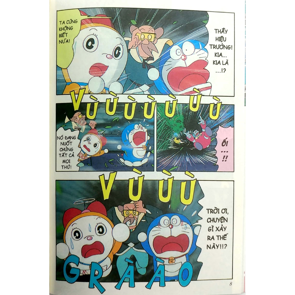 Sách - Doraemon Tranh Truyện Màu - Dorami Và Đội Quân Doraemon - 7 Bí Ẩn Của Trường Đào Tạo Robot
