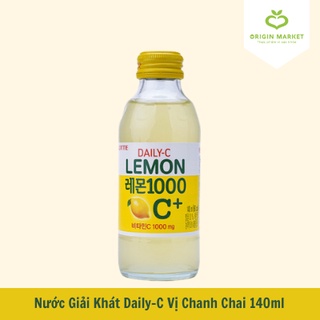 Nước giảI khát Daily-C bổ sung Vitamin C vị chanh chai 140g