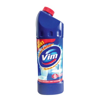 Chai Nước Tẩy Bồn Cầu Vim Diệt Khuẩn Xanh Biển 880 Ml