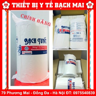 Bông Cuận 1kg Bông Y Tế Bạch Tuyết