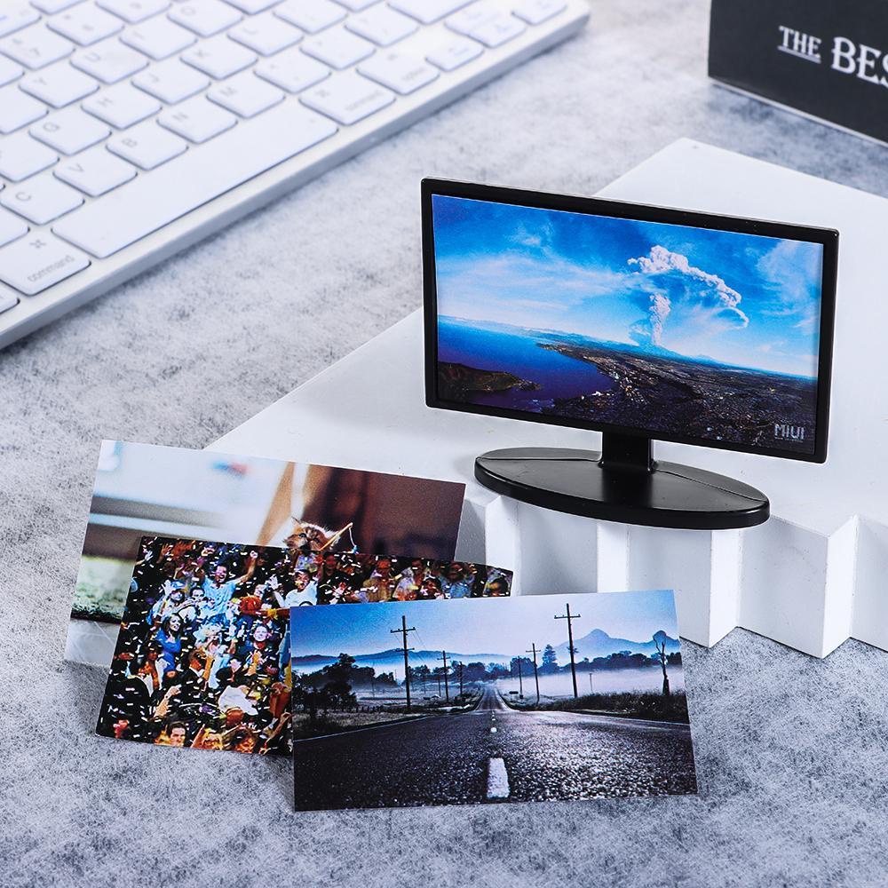 BEBETTERM Mô Hình TV Mini Kiểu Dáng Mới Lạ Dùng Để Trang Trí Phòng Khách