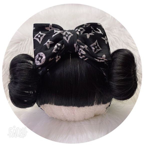 Turban gắn tóc giả cực chất