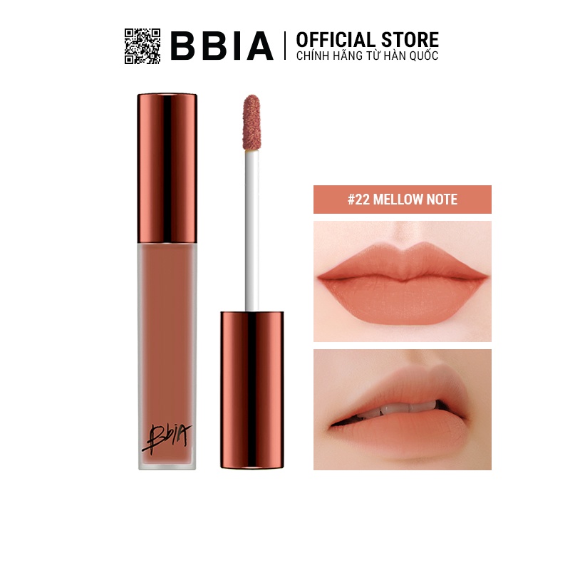 Son Kem Lì Bbia Last Velvet Lip Tint Version 5 (5 màu) 5g Bbia Official Store