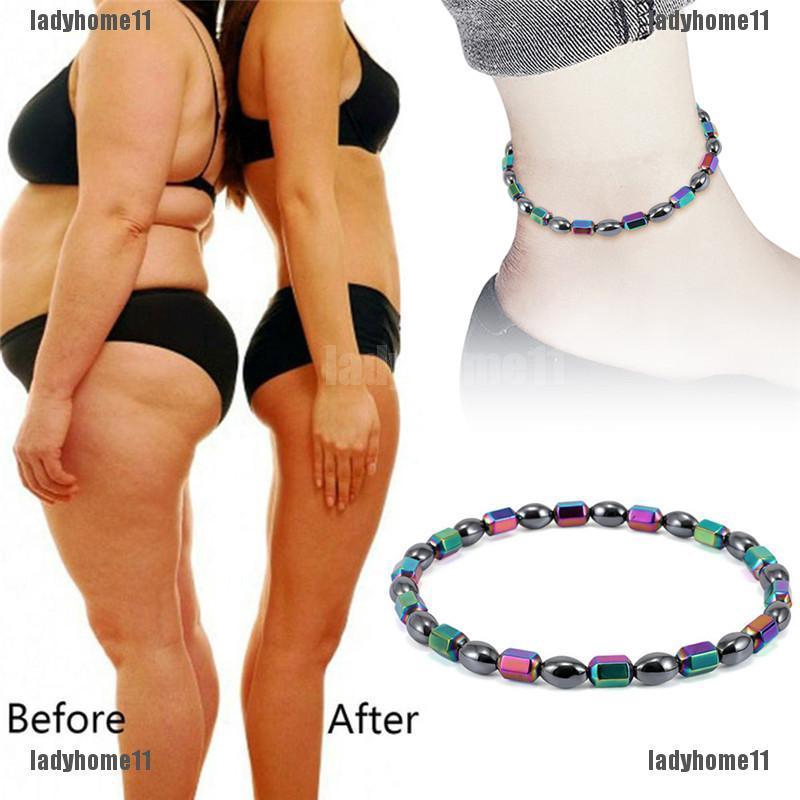Vòng Đeo Chân Bằng Đá Hematite Giúp Giảm Cân