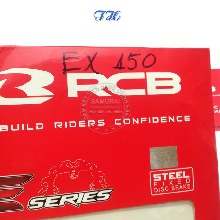 Đĩa Thắng Trước / Sau RCB Cho Winner / Exciter 150,135,155 / Raider fi / Satria Chính Hãng Racing Boy