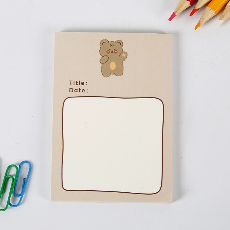 Goo Set 50 Tờ Giấy Note Ghi Chú Chesk List To Do List Ghi Chú
