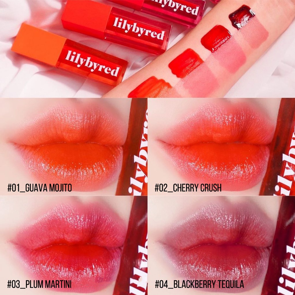 Son Bóng LILYBYRED Juicy Liar Water Tint - Siêu Lì Lâu Trôi | BigBuy360 - bigbuy360.vn