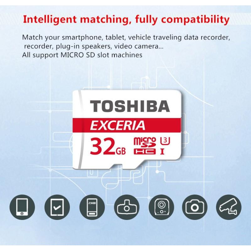 Thẻ nhớ Toshiba 32GB - Micro SDHC Toshiba Exceria 32GB | BigBuy360 - bigbuy360.vn