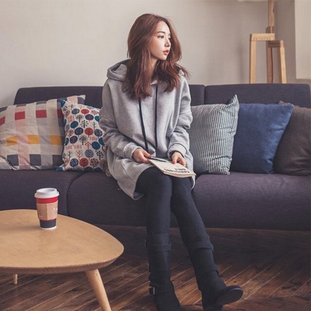 Áo thun oversize hoodie xuất xịn