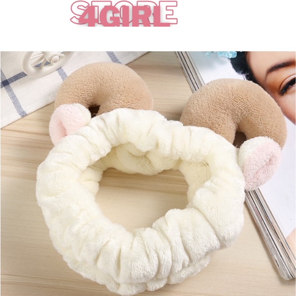 Băng Đô tai Cừu 3D Vải Nhung Mềm Mại Store4girls