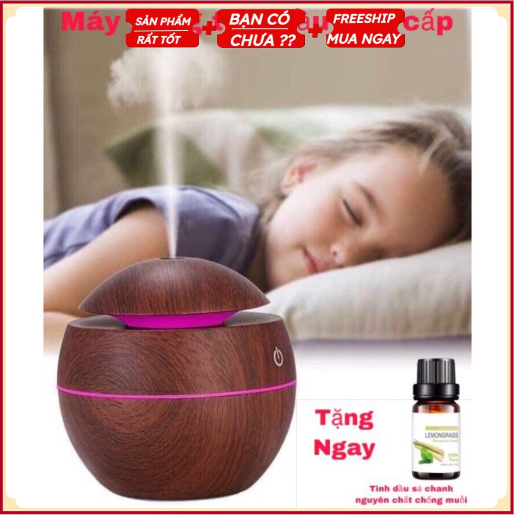 Máy khuếch tán tinh dầu, phun sương tạo ẩm .