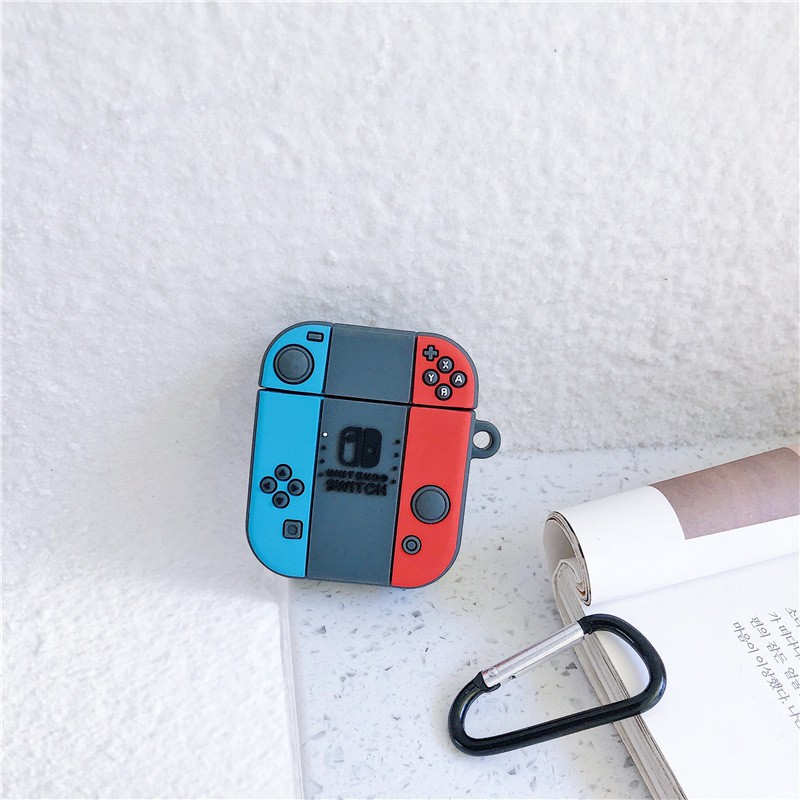 Vỏ bao đựng tại nghe airpod - Case airpod 1/ 2 - Airpod pro Nintendo chống va đập