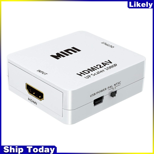 Bộ Chuyển Đổi HDMI Sang AV 1080P HDMI2AV Chuyên Dụng