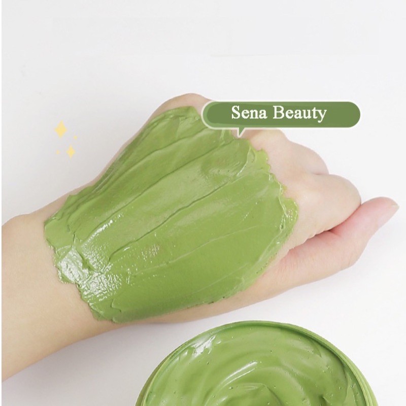 Mặt Nạ Bùn Trà Xanh Làm Sạch Mụn Đầu Đen Kiềm Dầu Làm Sáng Da Fenyi 100g