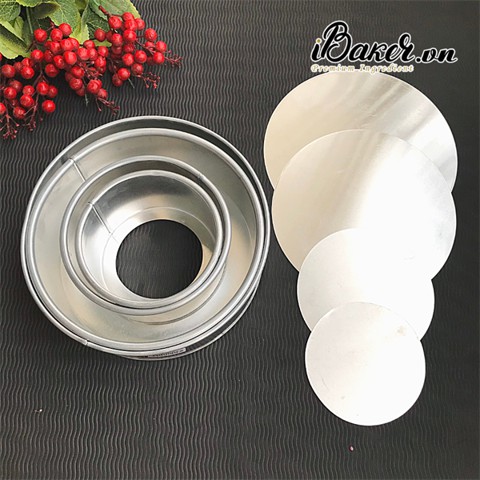Khuôn tròn gia công đế rời cao 8 cm cao cấp kích thước tùy chọn