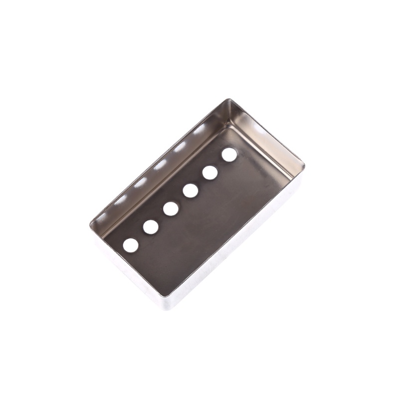 Vỏ Bọc Pickup Humbucker 6 Lỗ Màu Bạc 50 52 Bằng Đồng Cho Đàn Guitar Điện