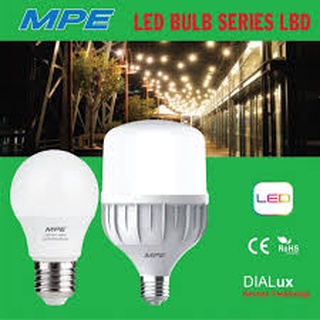 Bóng đèn led bulb trụ 15w, 20w, 30w, 40w, 50w mpe bảo hành chính hãng
