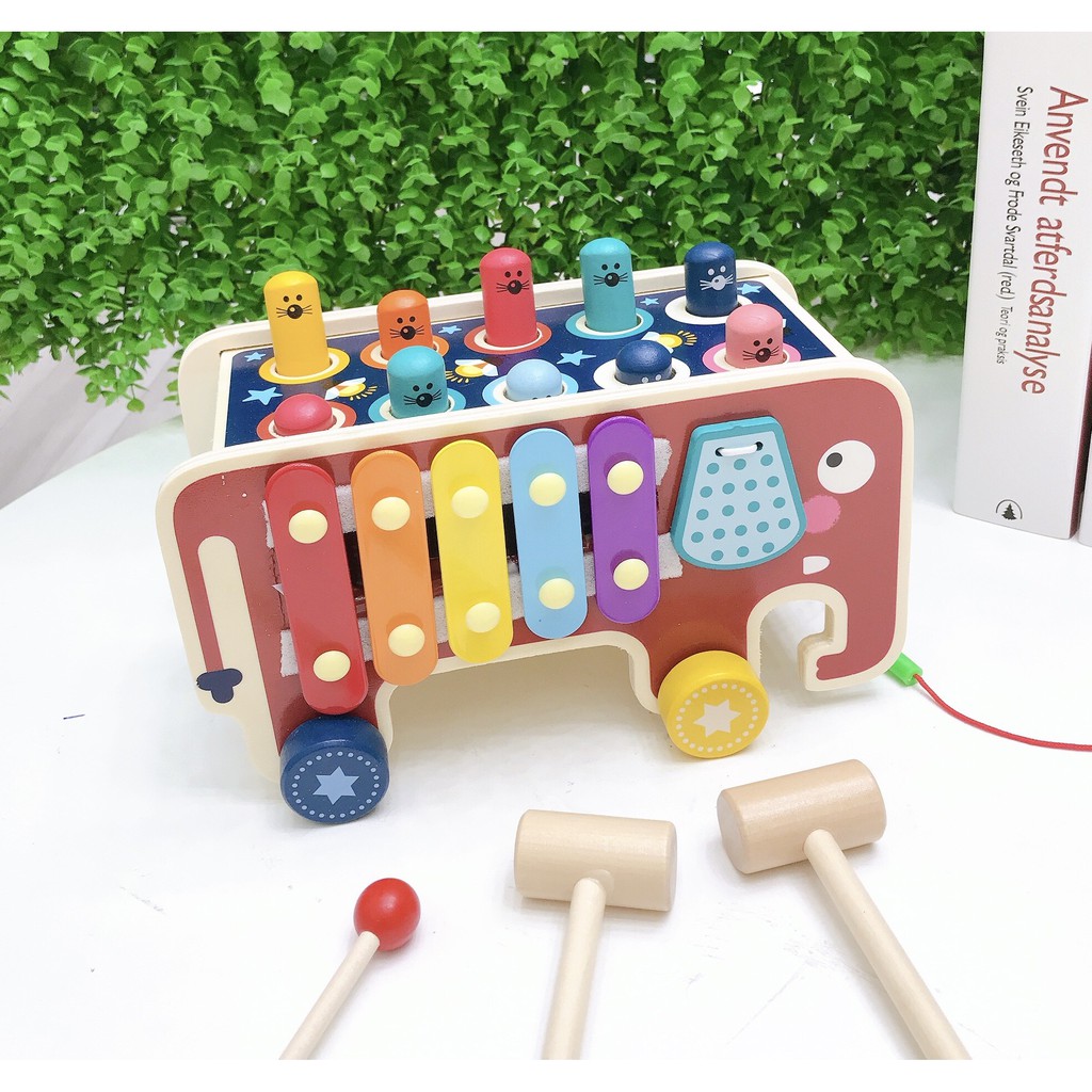 Đồ chơi đập chuột phát nhạc cho bé [ Hàng có sẵn ]