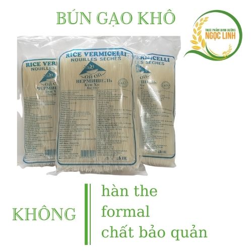 Bún gạo khô gói 500gr dai ngon dùng để xào, nấu | BigBuy360 - bigbuy360.vn