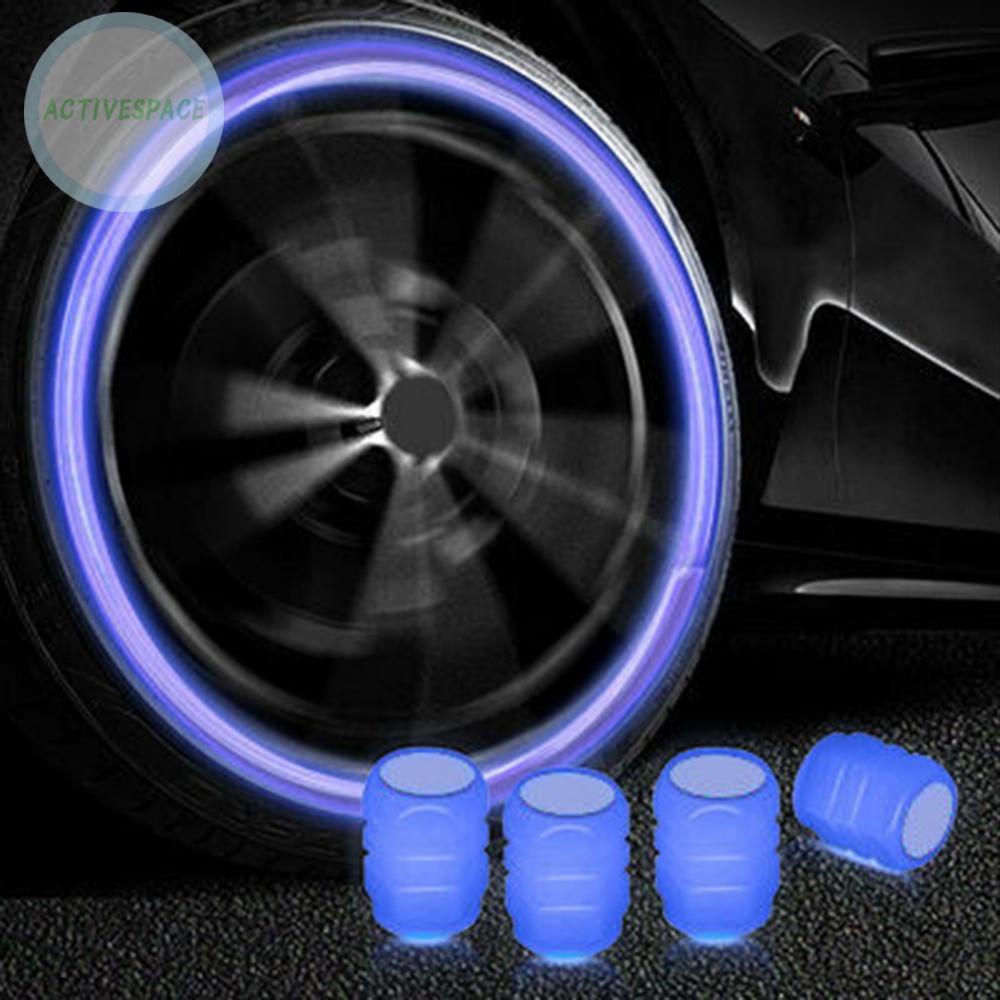 SUV/Car Tire Valve Auto Fluorescent Tyre Valves 4/8/16 PCS Blue Universal