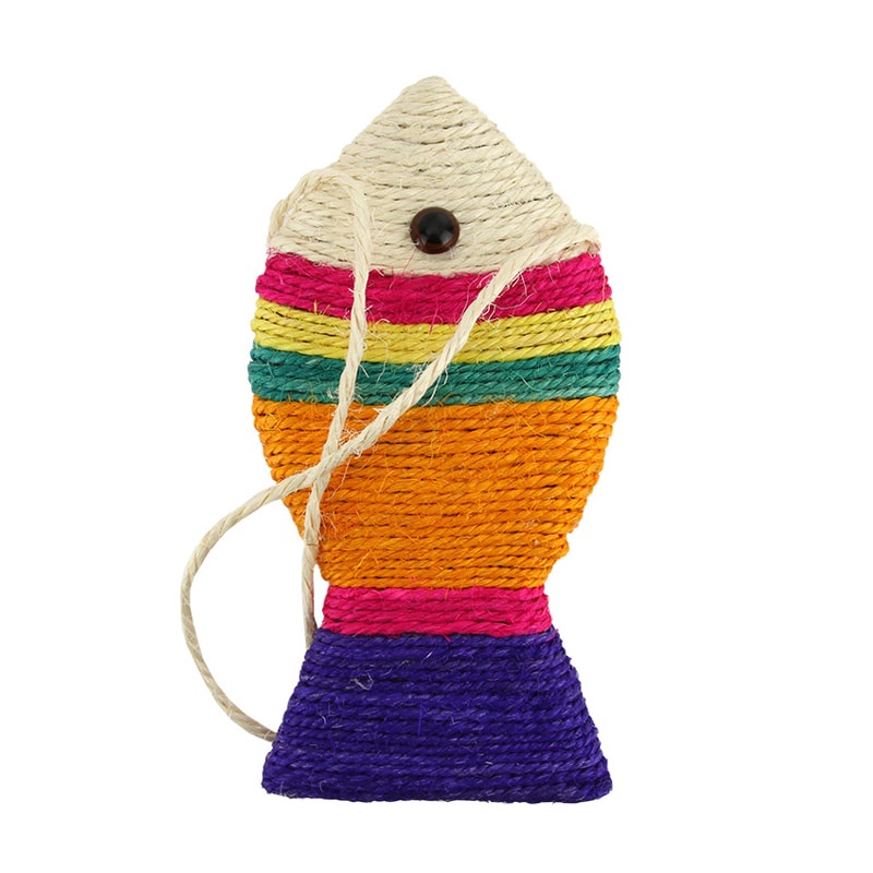 Size M - Đồ Chơi Bàn Cào Móng Hình Cá Thừng Đáng Yêu Cho Mèo