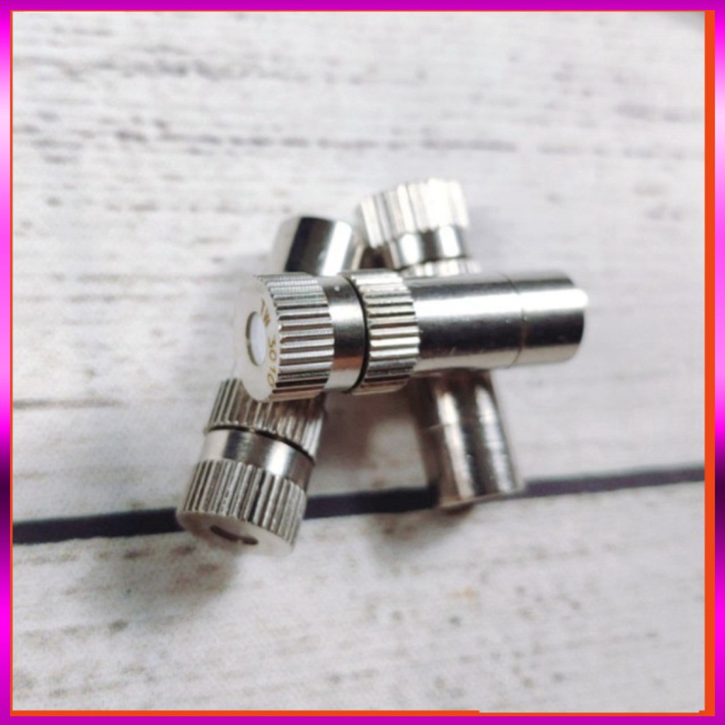 [GIÁ TỐT]  béc phun sương inox dạng cắm phi 8