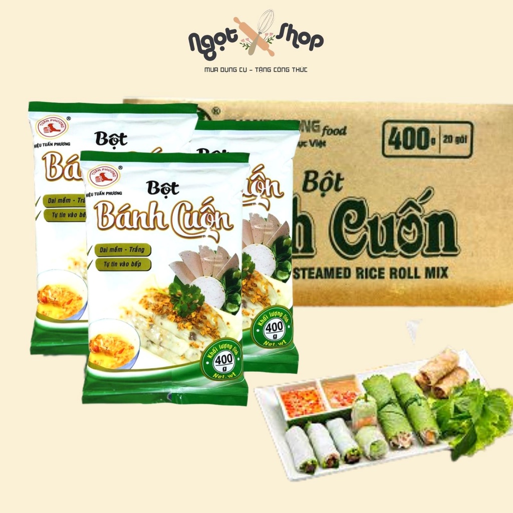 Bột bánh cuốn Tuấn Phương gói 400g