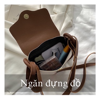 Túi Đeo Chéo Nữ Da Trơn