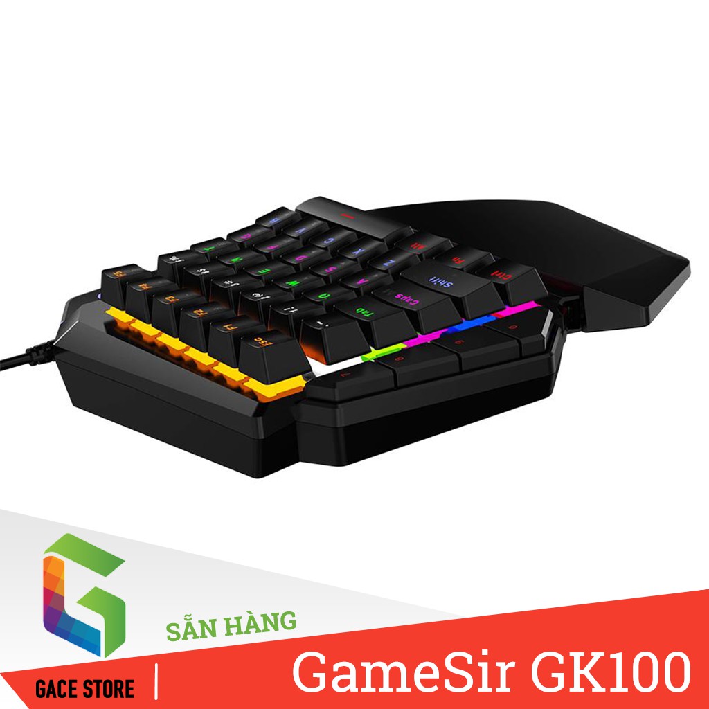 GameSir GK100 | Bàn phím cơ một tay Gaming Keypad | BigBuy360 - bigbuy360.vn